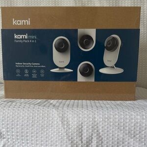 Kami Mini Indoor Security Camera 1080P Resolution Wide-Angle Lens